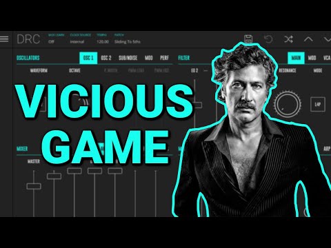 How to make the sounds from David Carretta 'Vicious Game' with DRC