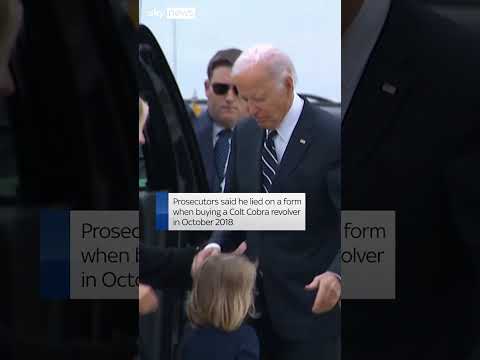 Joe Biden embraces son Hunter after his guilty verdict in gun trial