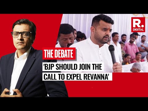 BJP Should Meet Prajwal Revanna Issue Head On & Join The Call to Expel Him, Says Arnab | The Debate