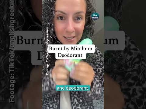 Mitchum UK has identified the problem roll-on and has apologised #itvnews #beauty #health