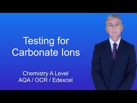 A Level Chemistry Revision “Testing for Carbonate Ions”