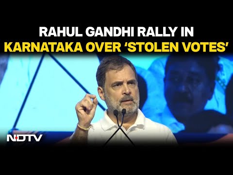 Rahul Gandhi LIVE | Rahul Gandhi Rally In Karnataka | Congress | Mallikarjun Kharge | NDTV LIVE