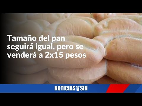 Panaderos subirán precio no tamaño del pan