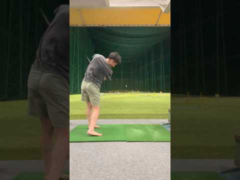 【足裏の知らない世界】裸足でロングアイアン#Shorts