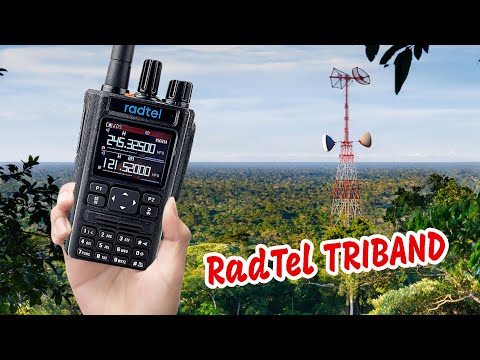 Radtel RT-490/Socotran FB-8629 TRIBAND Radio Overview and Test