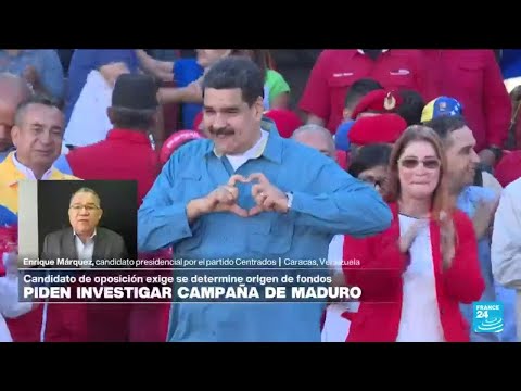 Enrique Márquez: “Tenemos pruebas del uso de fondos públicos para la campaña de Nicolás Maduro”