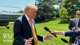 Thumbnail for the video "Trump Says Outgoing FDA Commissioner Was 'Having Some Difficulty' | WSJ News" from WSJ News