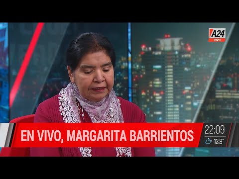 La gente no tiene esperanza, y es lo que me transmiten, Margarita Barrientos en #LaCruelVerdad