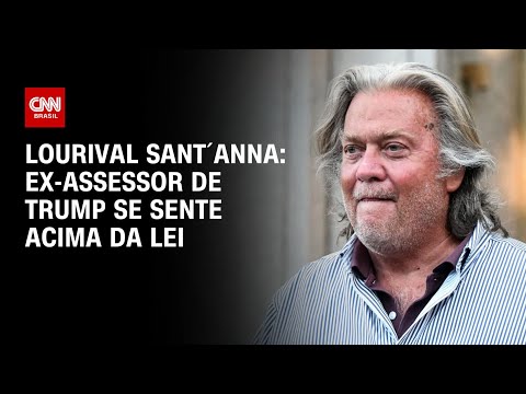 Lourival Sant´Anna: Ex-assessor de Trump se sente acima da lei | CNN PRIME TIME