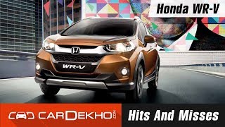 Honda WR-V Hits And Misses