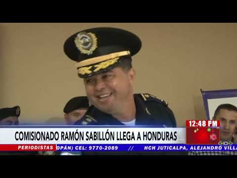Retorna a Honduras el general Ramón Sabillón, asumiría como ministro de Seguridad