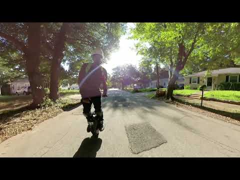 Inmotion V11  FIRST RIDE really fun electric unicycle(MrPhillips)