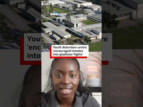 Officers were charged in 'gladiator fights' at California youth detention centre. #BBCNews