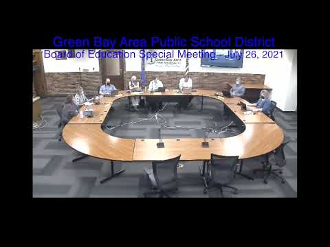 GBAPSD Board of Education Special Meeting: July 26, 2021