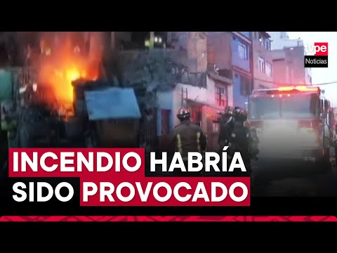 Cercado de Lima: se registra incendio de vivienda en jr. Angaraes