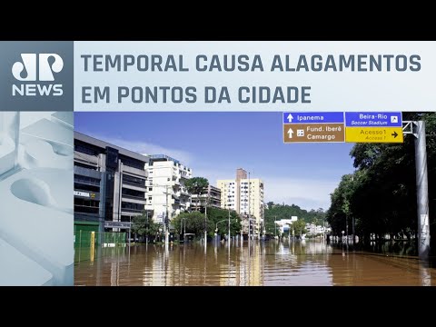 Porto Alegre (RS) suspende aulas após fortes chuvas