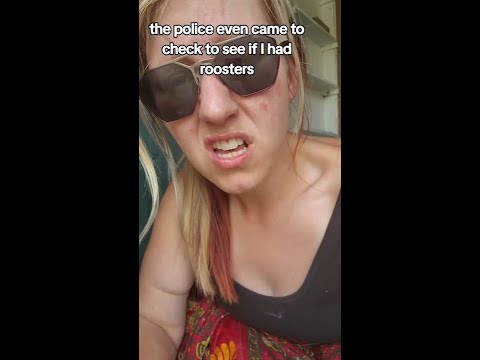 Woman gets revenge on neighbour by playing rooster noises