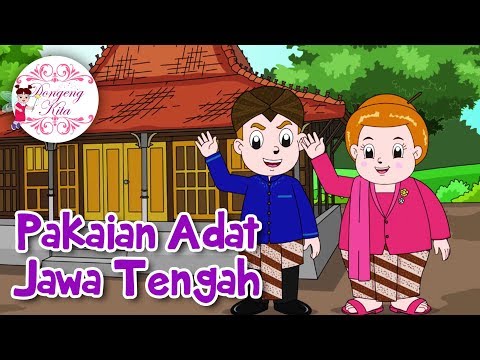 Gambar Kartun Memakai Baju Adat Sunda