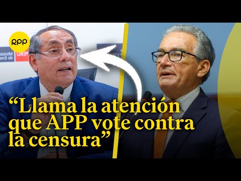 Ministro del Energía se quedará gracias a los votos de APP y Perú Libre