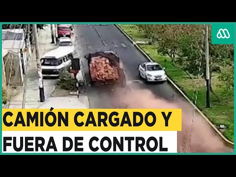 Camión fuera de control protagoniza accidente en Perú