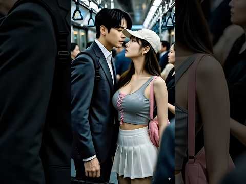 서울의 혼잡한 지하철 #subway #aiart #지하철 #short #subway