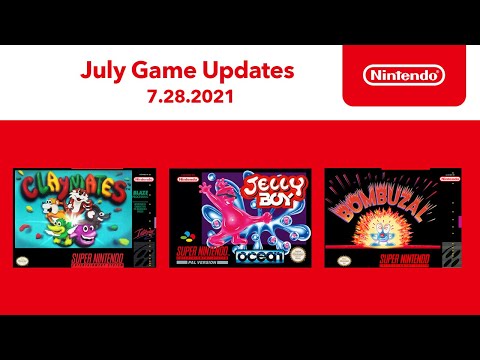 Super NES - July 2021 Game Updates - Nintendo Switch Online