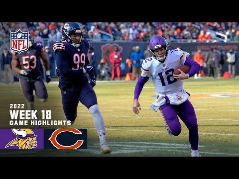 Minnesota Vikings vs. Chicago Bears | 2022 Week 18 Game Highlights video clip