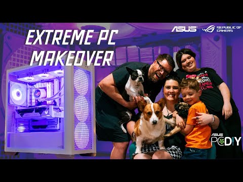 ASUS PC DIY | Step into the Future with Momma Peach's Extreme PC Makeover