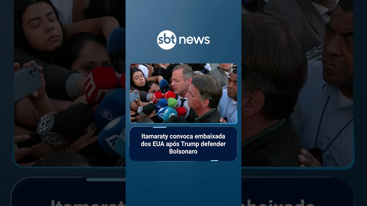 Itamaraty convoca embaixada dos EUA após Trump defender Bolsonaro