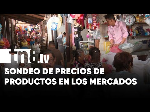 Sondeo en mercados de Nicaragua, ¿cómo andan los precios de los productos?