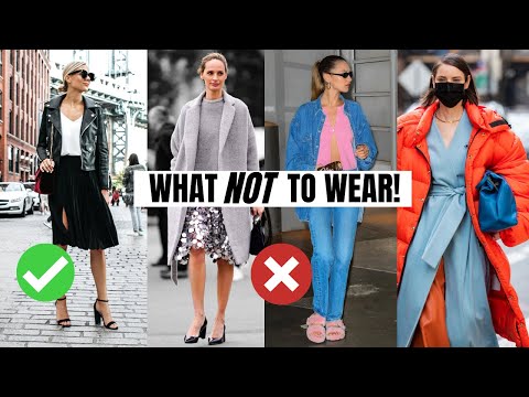 Video: 10 Fall Fashion Trends To Avoid | What Not To Wear