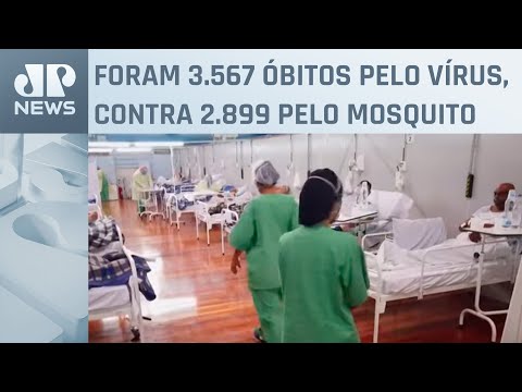 Covid-19 mata mais do que dengue em 2024 no Brasil