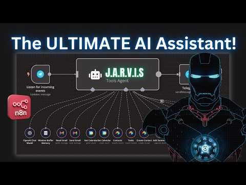 I Built My Own J.A.R.V.I.S. AI Assistant (No-Code Tutorial)