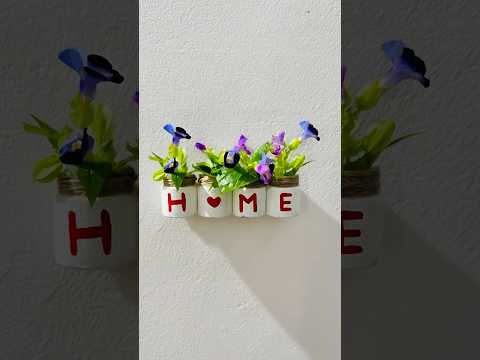 easy home decor from waste😍 #diy #art #craft #shorts #shortsfeed #shortvideo #viral # viralvideo