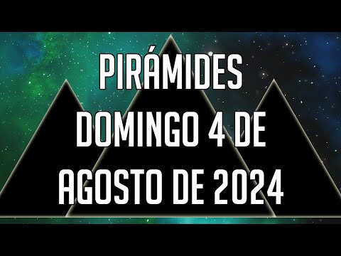 ? Pirámides para mañana Domingo 4 de agosto de 2024 - Lotería de Panamá