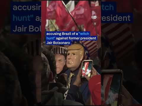 The Brazilians' anger at Donald Trump | DW News