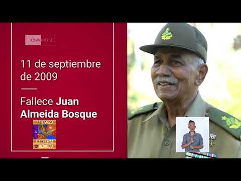 Homenaje en Cuba al Comandante Juan Almeida Bosque