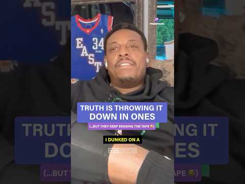 Paul Pierce been DUNKING in ones... but they keep deleting the footage 🤔