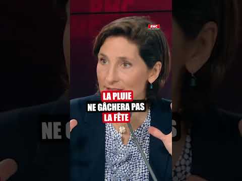 La ministre démissionnaire des Sports cash sur la météo à quelques heures de la cérémonie des JO