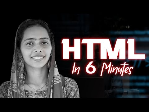 Learn HTML basics in just 6 minutes !! | Exam Winner Plus Two