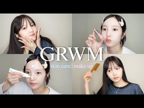【GRWM】最新！毎日メイク🫧一緒に朝の準備しよう〜