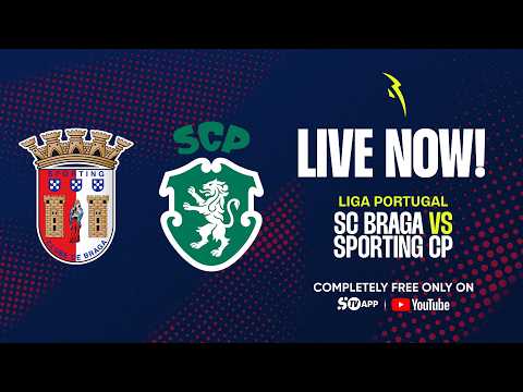 LIVE | SC Braga vs Sporting <strong>CP</strong> | Primeira Liga Portuguesa | SportyTV