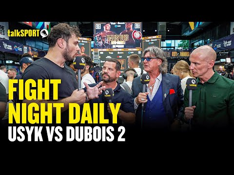 “Not saying a decline, but…” talkSPORT Boxing & Dave Allen REACT to Usyk vs Dubois 2 weigh-in