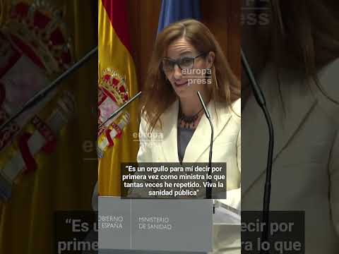 Mónica García: Quiero que volvamos a sentir el orgullo de nuestra sanidad pública
