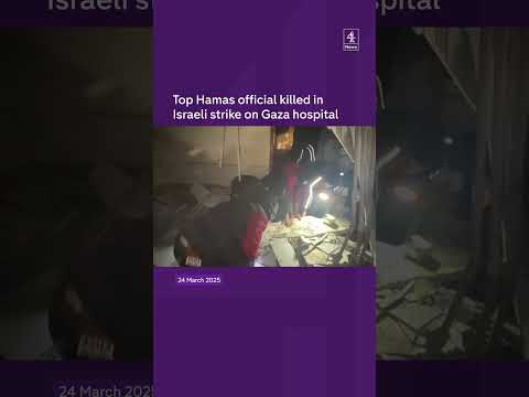 Top Hamas official killed in Israeli strike on Gaza hospital