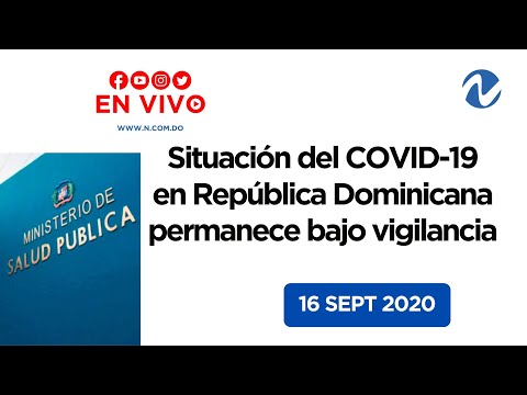 EN VIVO: Gobierno explica situación actual del Covid-19 en el país