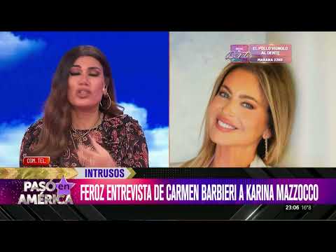 Feroz entrevista de Carmen Barbieri a Karina Mazzocco