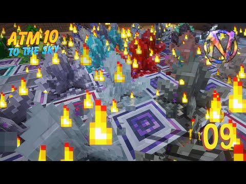 09 -- ATM10 -- To The Sky -- Lava, Circuits, Time, Geores, and Brutalist Hiccups