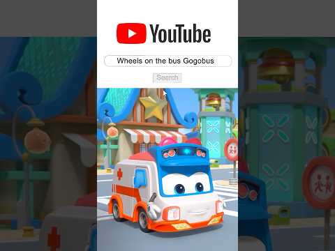 Wheels On The Bus GoGoBus | What Sound Does The Ambulance Make? #shorts #nurseryrhymes #gogobus