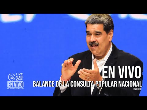EN VIVO | Maduro presenta balance de la Consulta Popular Nacional 2024
